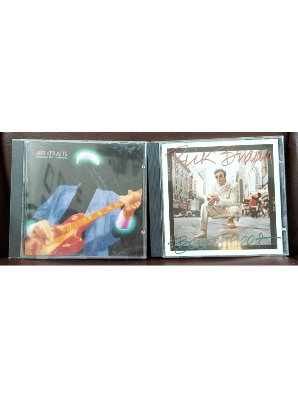 Dire Straits - Money for Nothing 1988 & Rick Braun Beat Street CD Lot Vintage